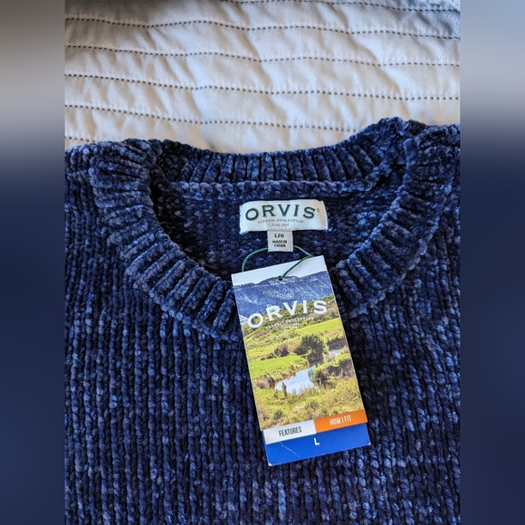 Brand new Orvis Chenille Sweater (Large) - Picture 3 of 8